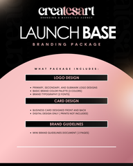 LAUNCH BASE BRANDING PACKAGE